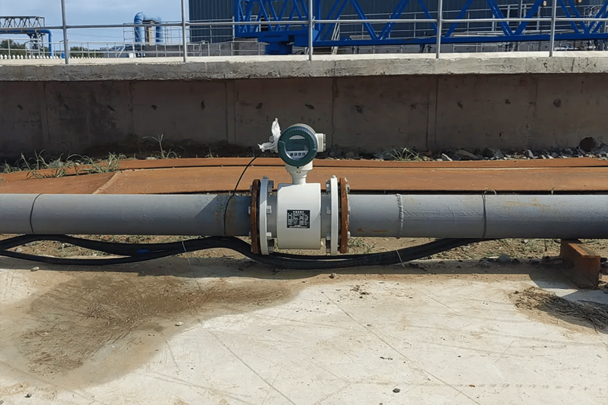 model Electromagnetic flow meter